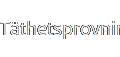 Täthetsprovning